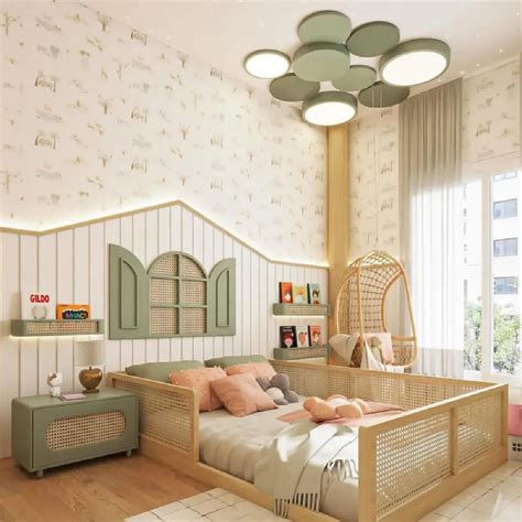 Model Backdrop Kamar Tidur Anak Minimalis