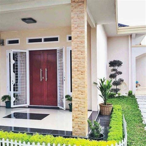 model pintu depan rumah minimalis