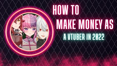 Monetizing Vtuber content