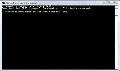 Monospace Font Requirement