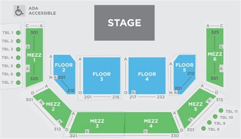 Moody Theater Austin Seating Chart