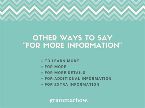 More information