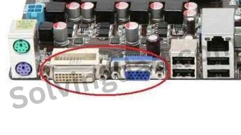 Motherboard with VGA and GPU