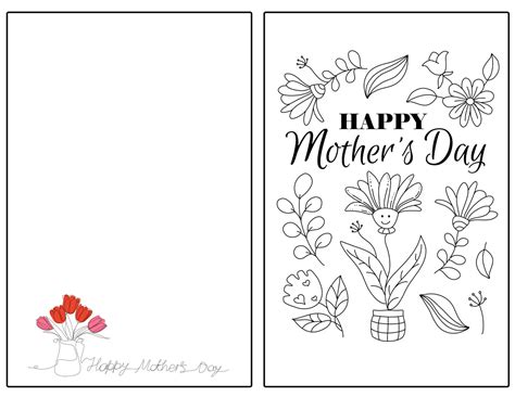 Mothers Day Card Printables