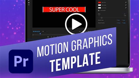 Motion Graphics Templates Premiere Pro