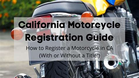 Motorcycle Registration