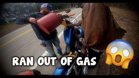 running out of gas
