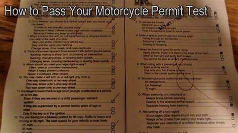 Motorcycle-license-test