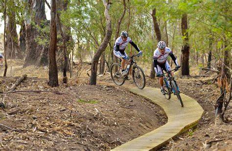 Mountain Bike on trail