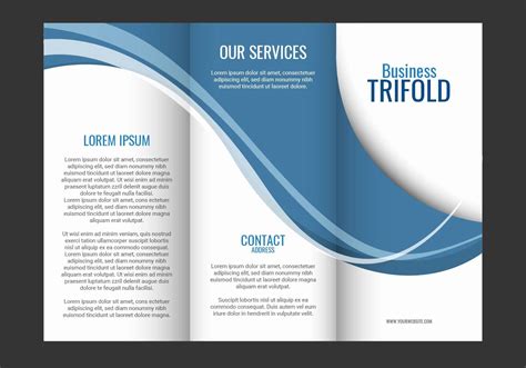 Ms Publisher Tri Fold Brochure Template
