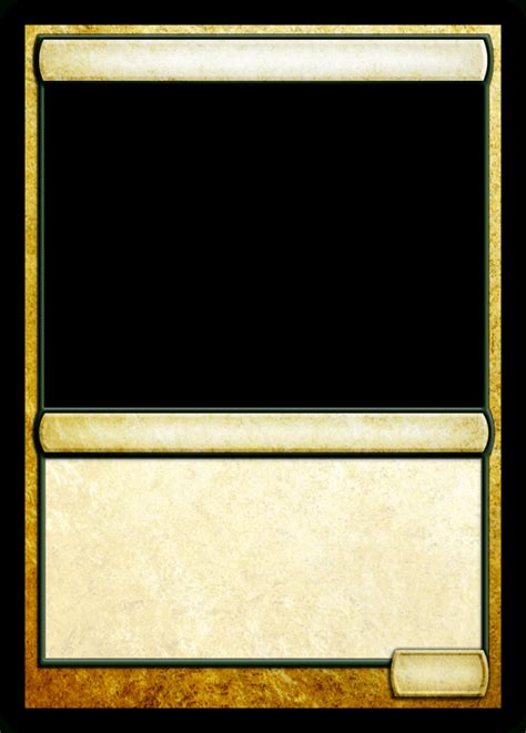 Mtg Blank Card Template