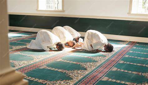 Muslim praying