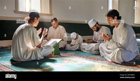 Muslim praying or remembering Allah