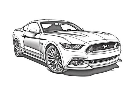 Mustang Coloring Pages