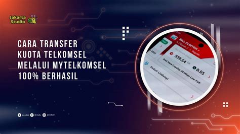 MyTelkomsel Transfer Kuota