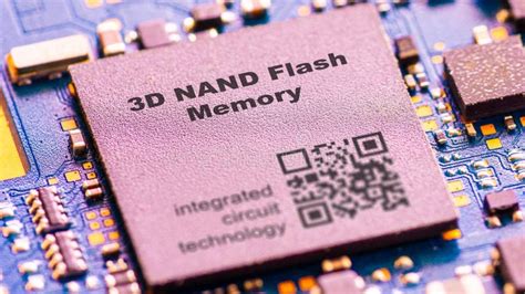NAND Flash Memory Illustration