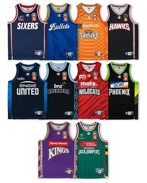 NBL Team Jerseys