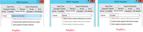 NDES Registry Templates