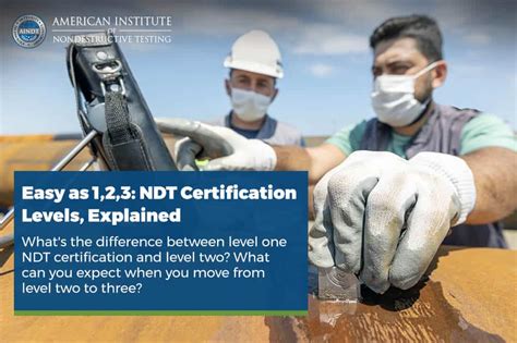 NDT Level 1 vs Level 2