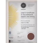 NEBOSH Level Three Certificate