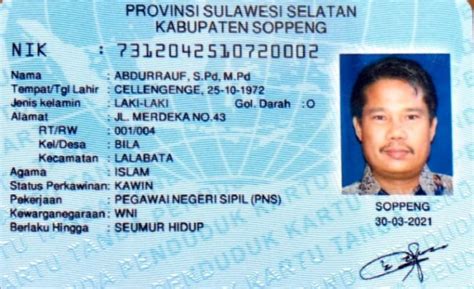 NIK KTP Asli