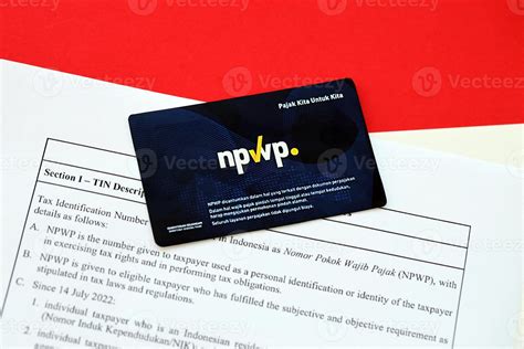 NPWP card illustration