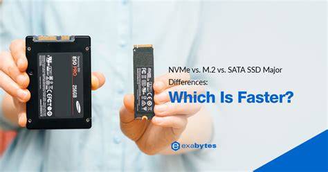 NVMe SSD vs SATA SSD
