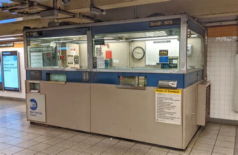 NYC Subway Train Booth