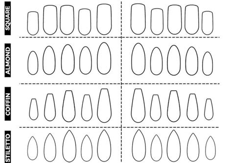 Nail Sketch Template