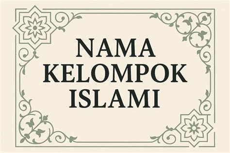 Nama Kelompok