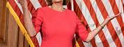 Nancy Pelosi in Pink Dress