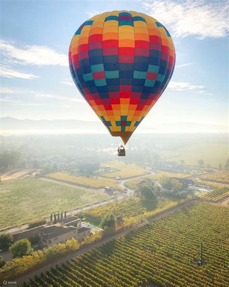 Napa Valley hot air balloon ride