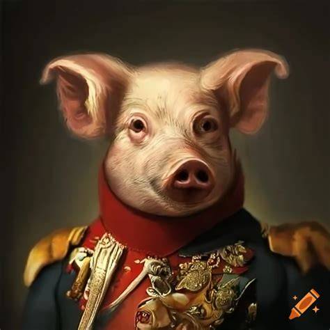 Napoleon the pig