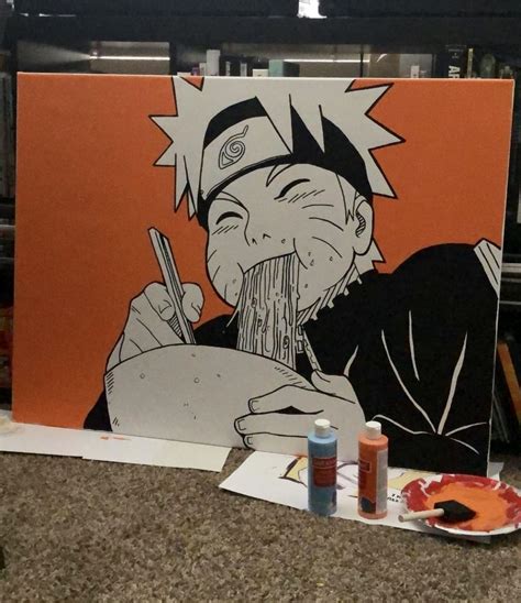 Naruto matte painting
