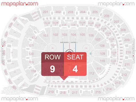 Nationwide Arena Virtual Seating Chart