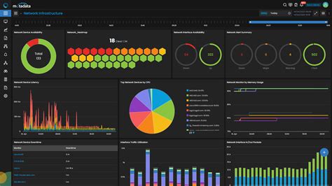 Network Management System dashboard