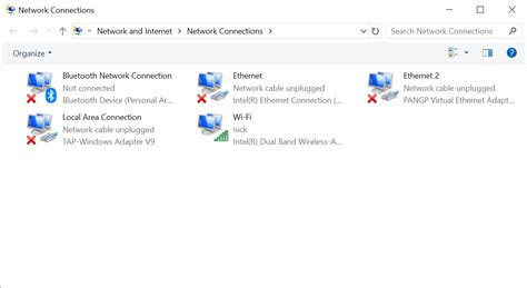 Network Status Search