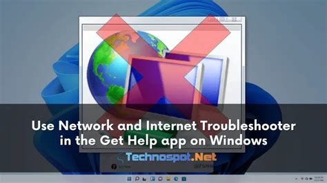 Type Network Troubleshooter in Get Help