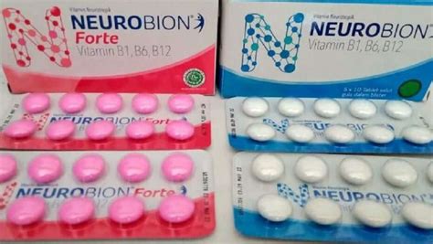 Neurobion Putih dan Pink