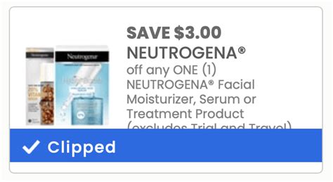 Neutrogena Printable Coupons