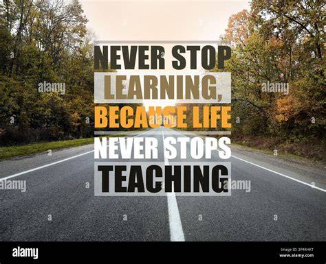 Never Stop Learning