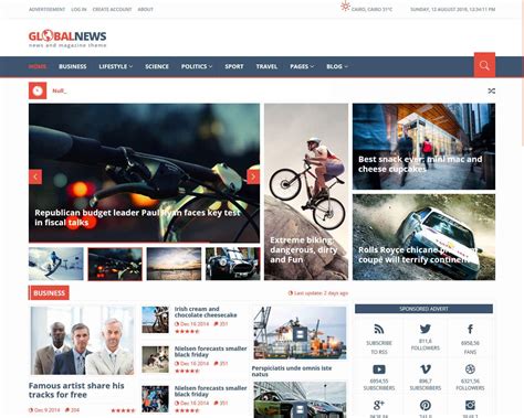 News Website Templates