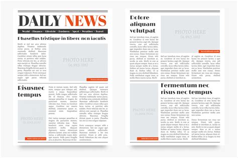 Newspaper Templates Google Docs