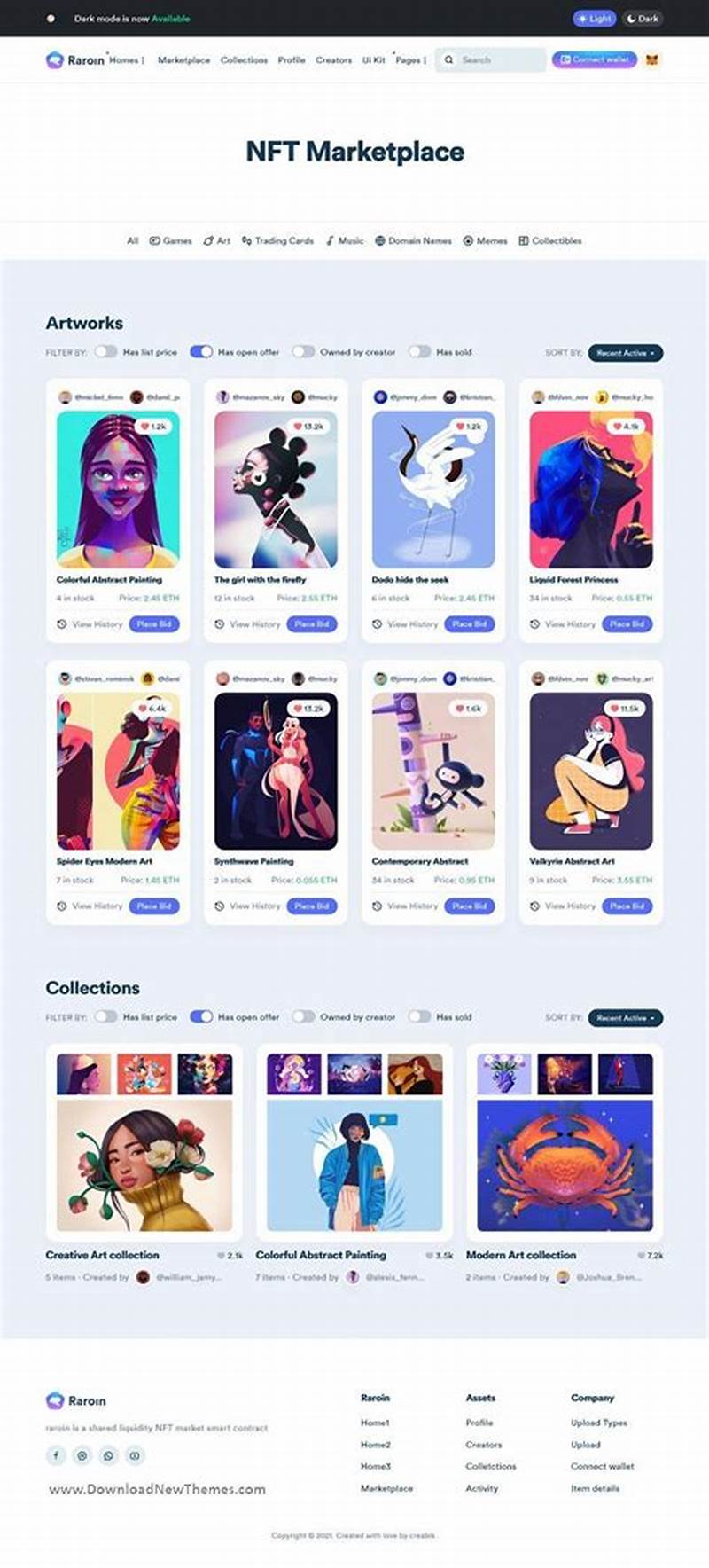 Nft Clean Advanced Bootstrap Template