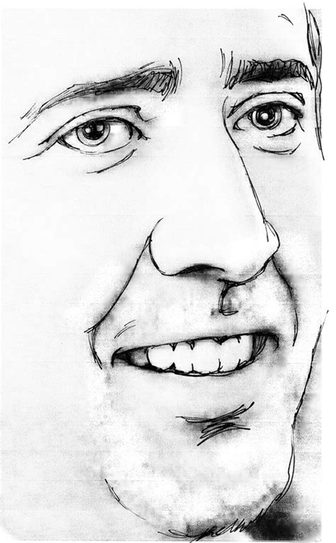 Nicolas Cage Drawing