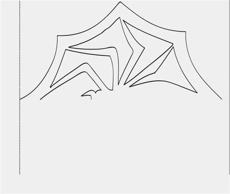 Nightmare Before Christmas Spider Snowflake Template