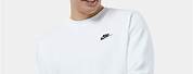 Nike Cotton Fleece Big Boys Crew Neck Long Sleeve Sweatshirt