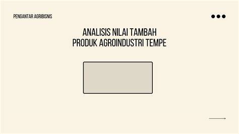 Nilai tambah