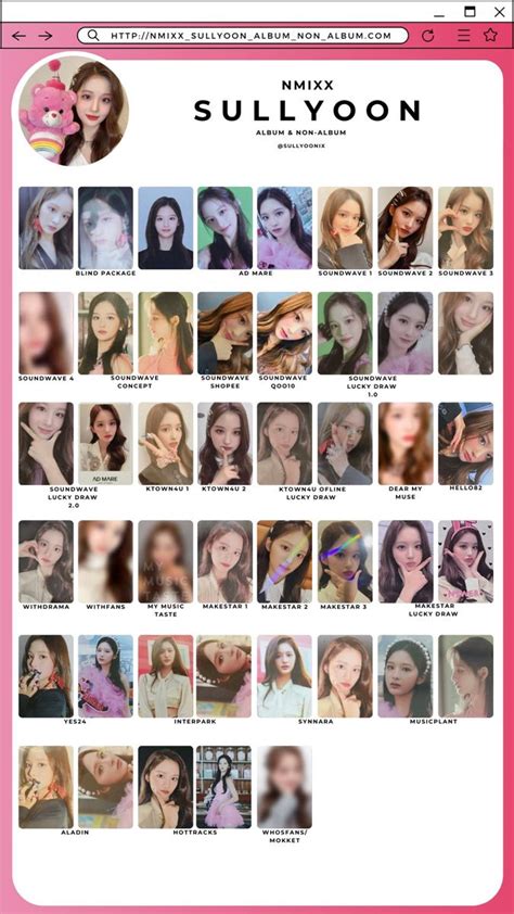 Nmixx Photocard Template