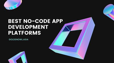 No Code Development Platforms
